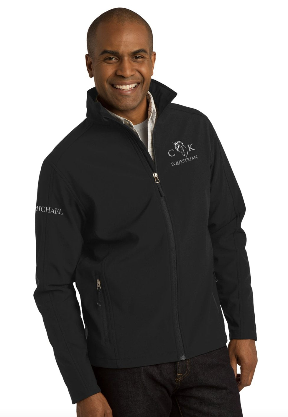 CK Equestrian Port Authority® Mens Core Soft Shell Jacket