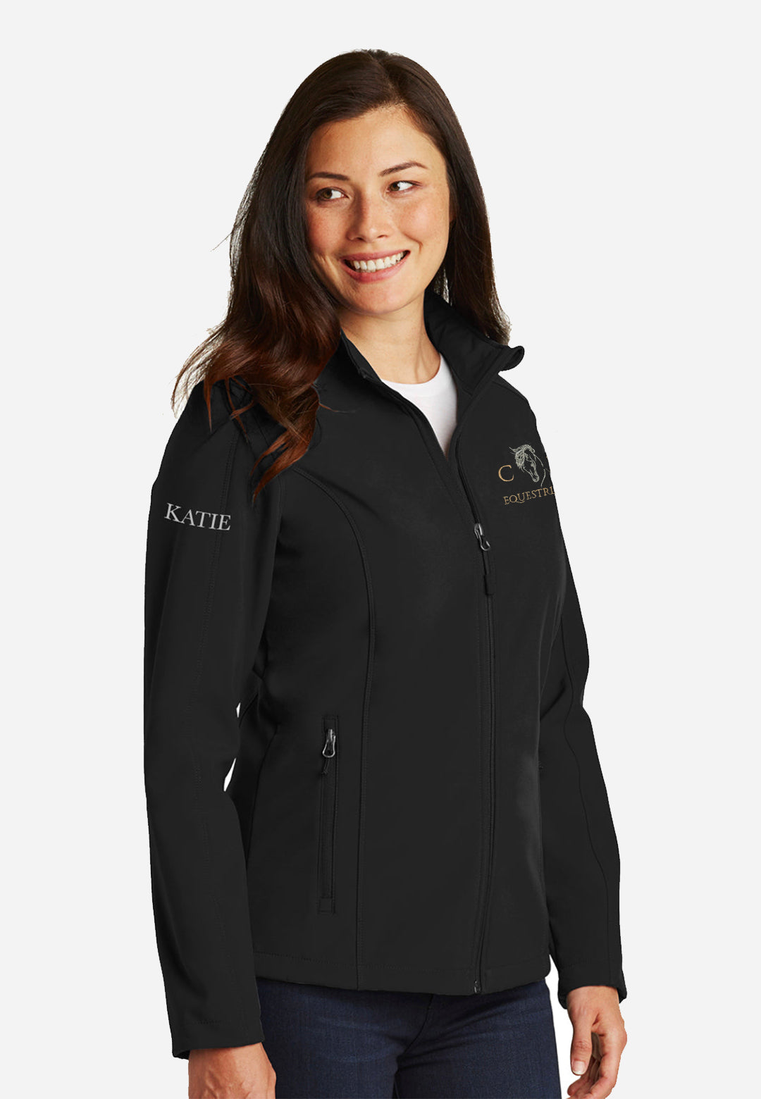 CK Equestrian Port Authority® Ladies Core Soft Shell Jacket
