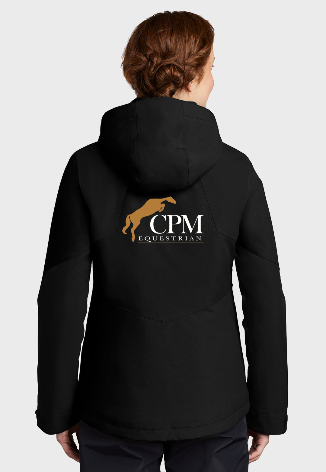CPM Equestrian Port Authority ® Ladies Insulated Waterproof Tech Jacket - Black