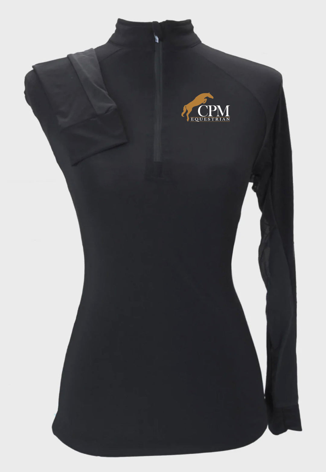 CPM Equestrian Custom Long-Sleeve Black Sun Shirt, Adult + Youth Sizes