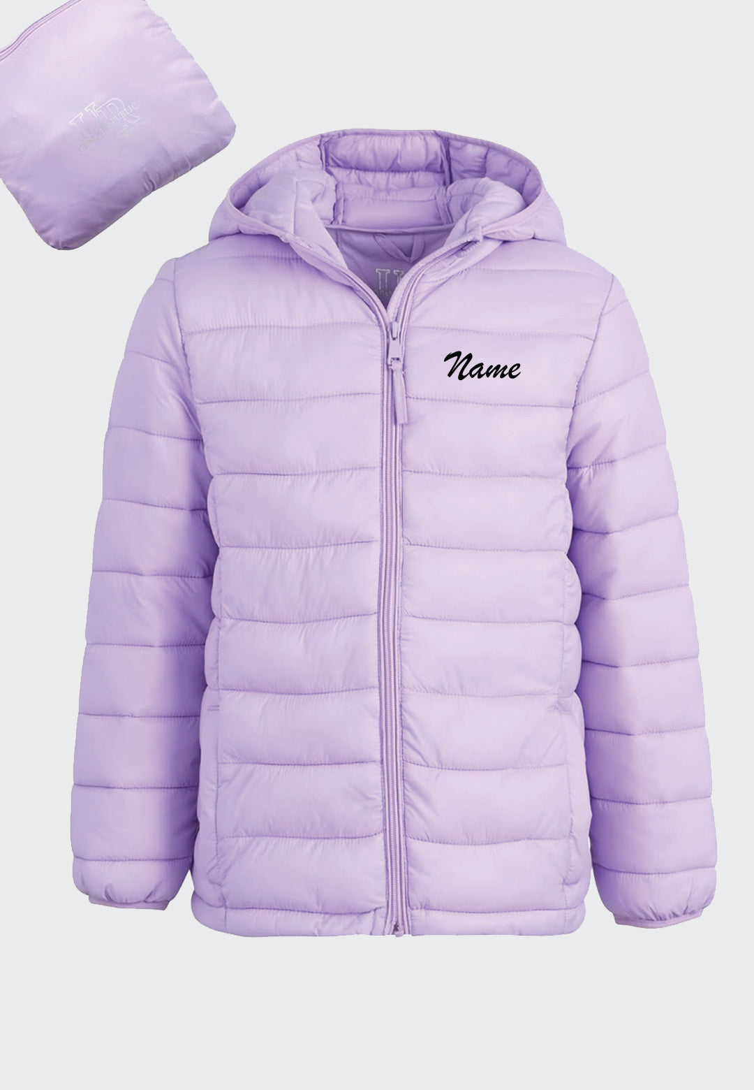 Corralitos Riding Club URBAN REPUBLIC Girls' Packable Water Resistant Bubble Puffer Jacket