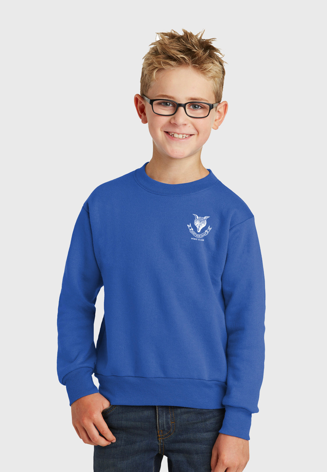 Deep Run Hunt PC Port & Company® Youth Core Fleece Pullover Hooded Sweatshirt
