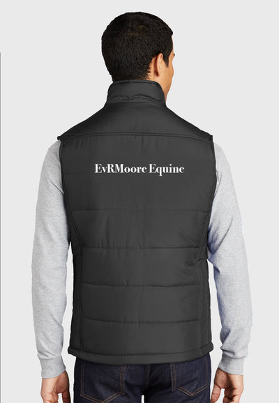 EvrMoore Equine Port Authority® Puffy Vest - Black Ladies + Mens Styles