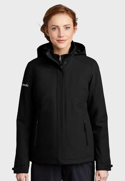 Featherdown Farm Port Authority ® Ladies Insulated Waterproof Tech Jacket - Black