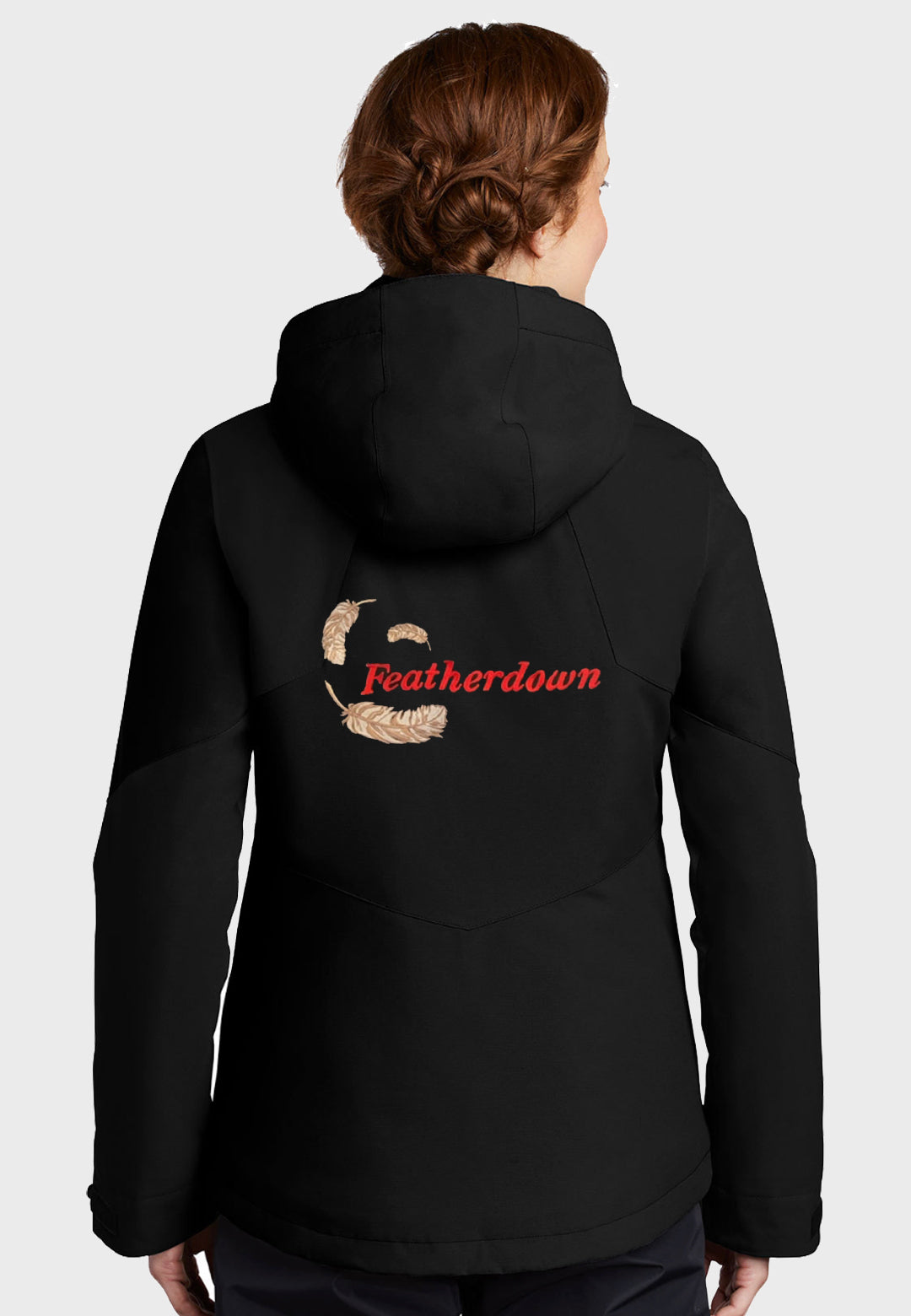 Featherdown Farm Port Authority ® Ladies Insulated Waterproof Tech Jacket - Black