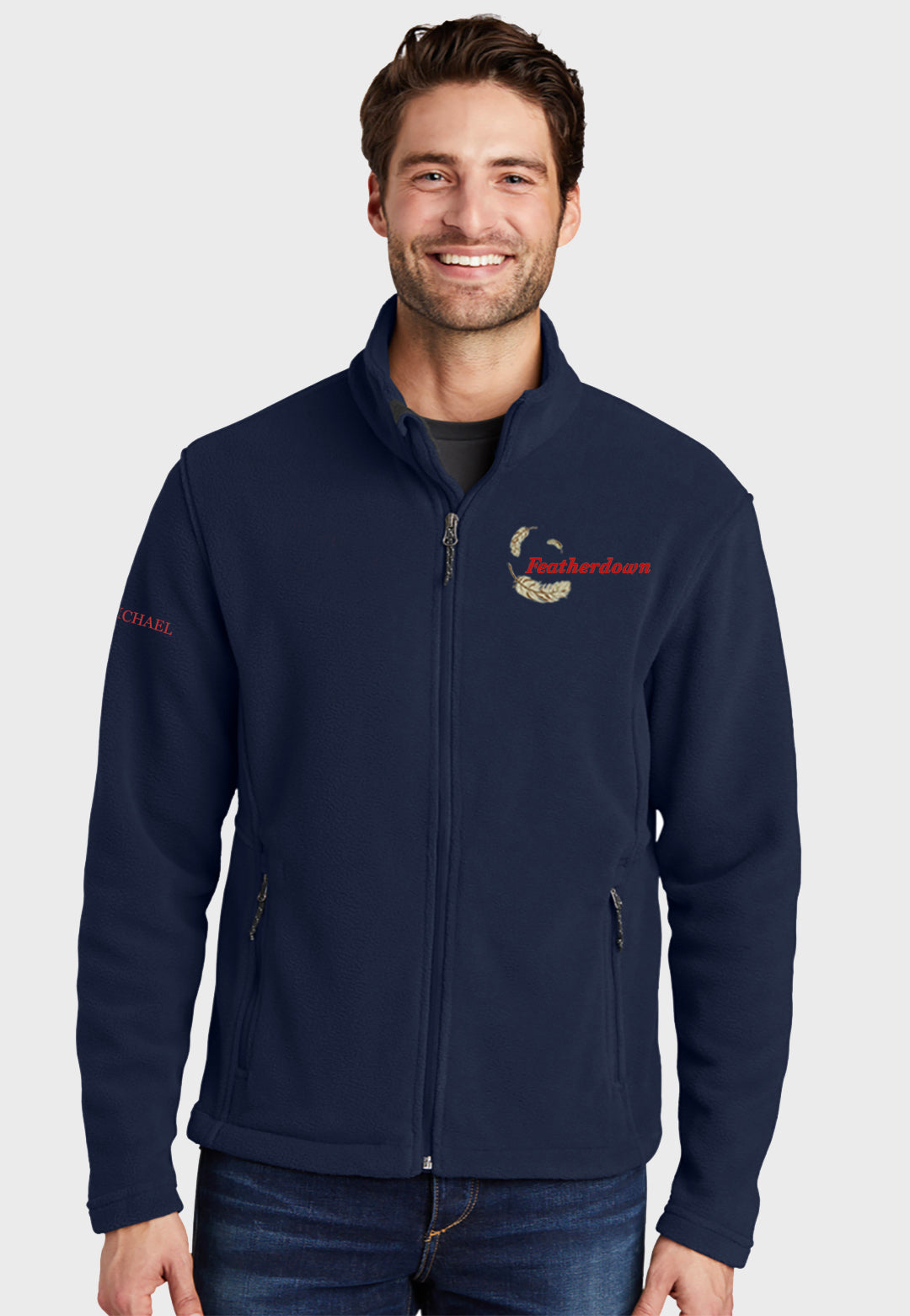 Featherdown Port Authority® Men's Fleece Jacket - 2 Color Options