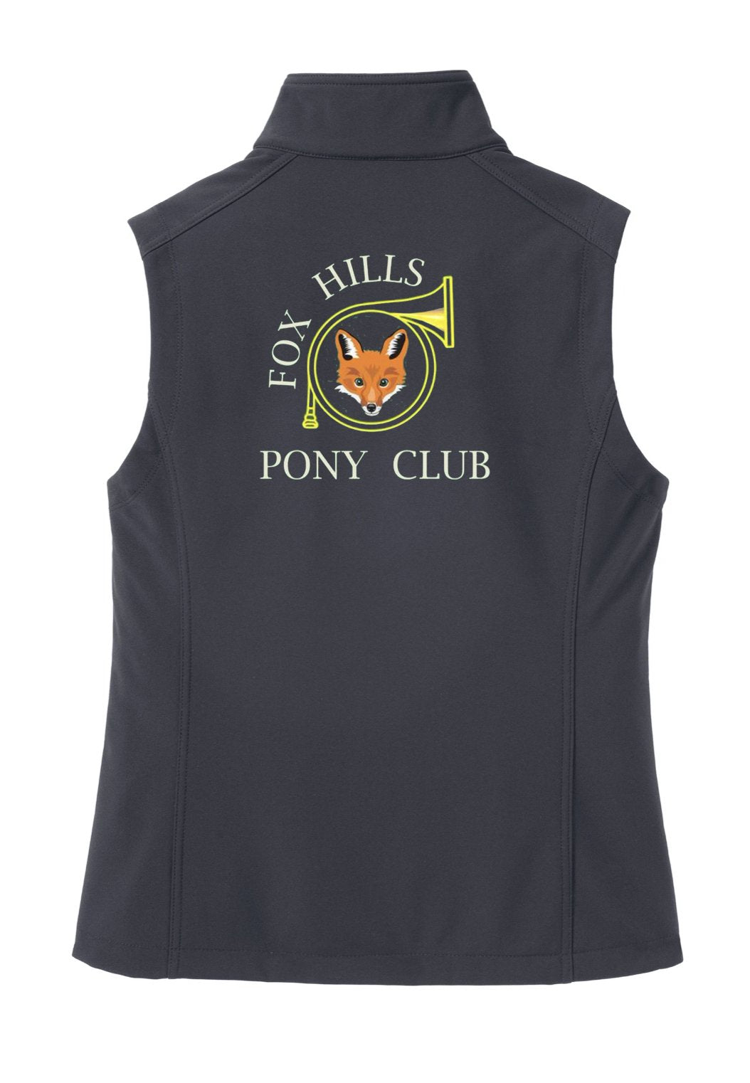 Fox Hills Pony Club Port Authority® Womens Core Soft Shell Vest - Black or Grey