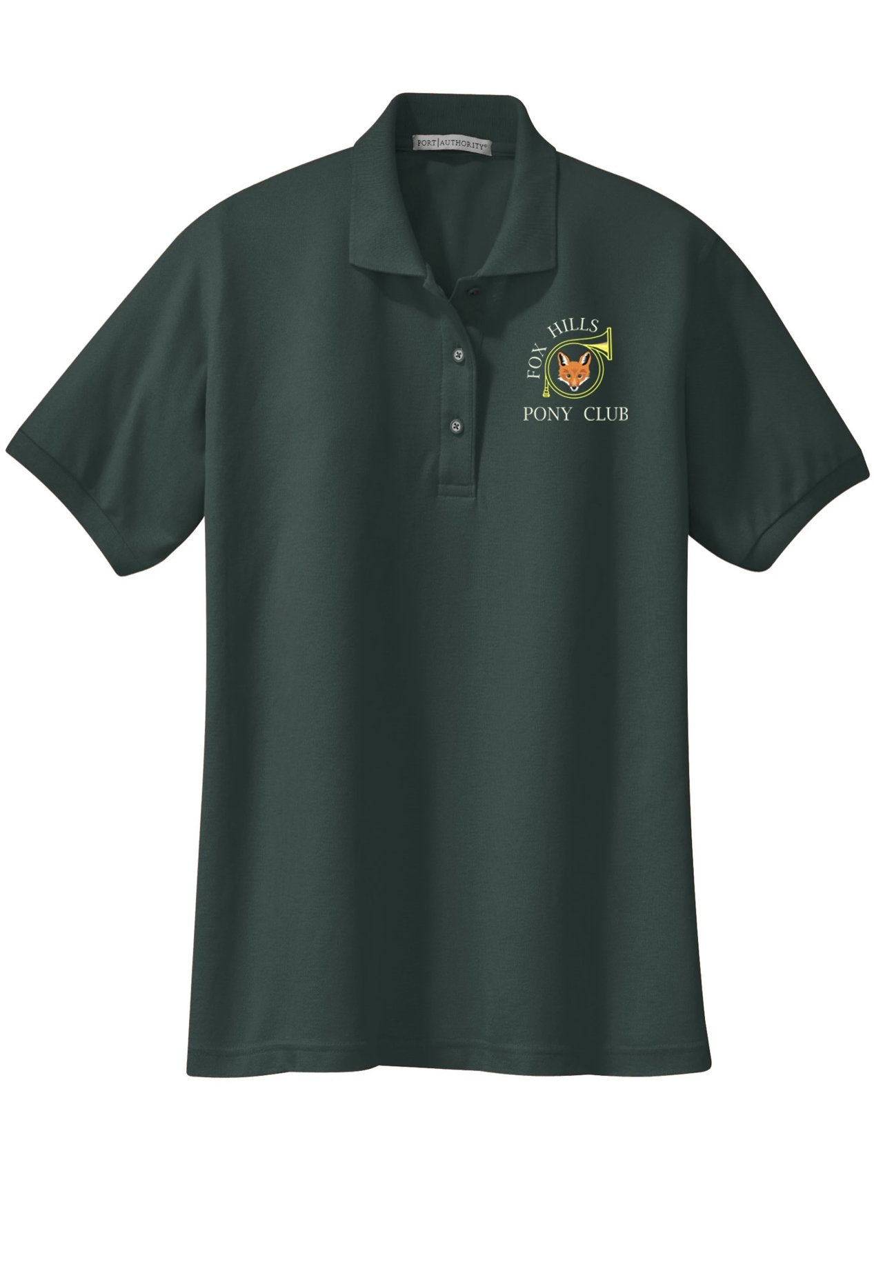 Fox Hill Pony Club Port Authority® Silk Touch™ Polo - Ladies + Youth Sizes   Multiple Color Options