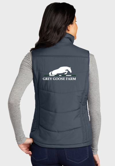 Grey Goose Farm Port Authority® Ladies Puffy Vest - 2 Color Options