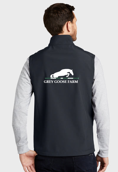 Grey Goose Farm Port Authority® Mens Core Soft Shell Vest - Grey
