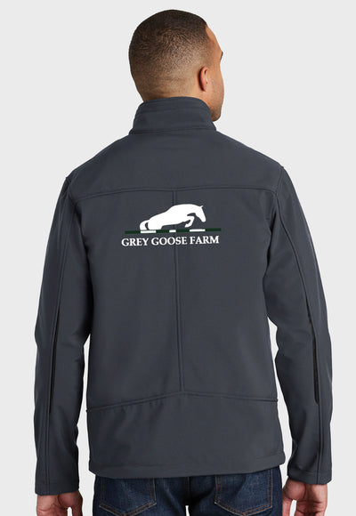 Grey Goose Farm Port Authority® Welded Mens Soft Shell Jacket - Grey