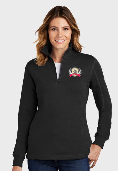 Great Scot Sport-Tek® Ladies 1/4-Zip Sweatshirt - 2 Color Options