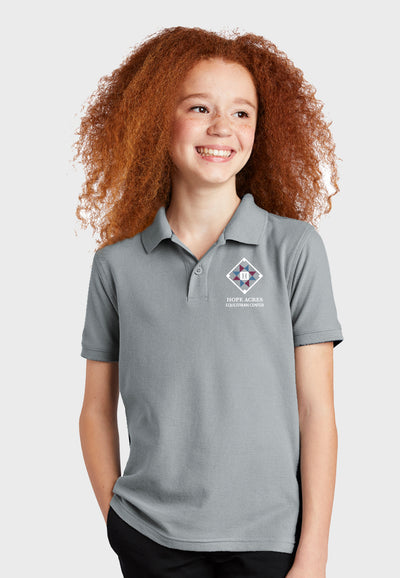 Hope Acres Port Authority® Youth Classic Pique Polo - 2 Color options