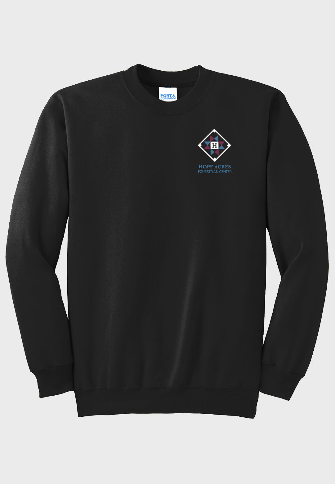 Hope Acres Port & Company® Essential Fleece Crewneck Sweatshirt (Adult Unisex)- 2 color options