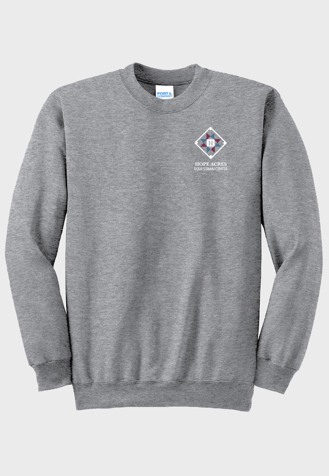 Hope Acres Port & Company® Essential Fleece Crewneck Sweatshirt (Adult Unisex)- 2 color options