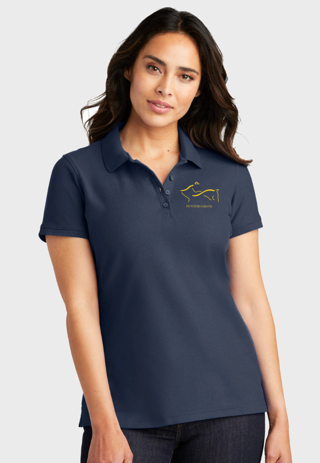 Hunters Grove Stables Port Authority® Core Classic Pique Polo - Ladies ...
