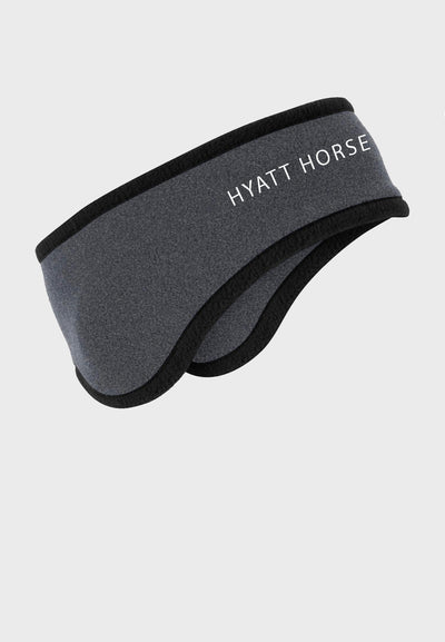 Hyatt Horse Training Port Authority® Two-Color Fleece Headband - grey