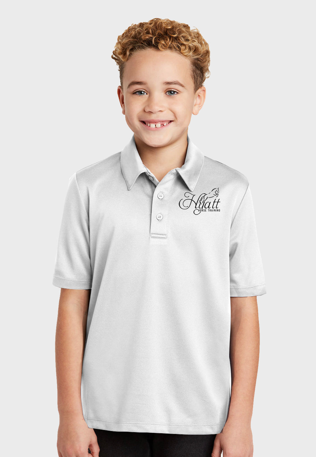 Hyatt Horse Training Youth Port Authority® Silk Touch™ Polo - 2 Color Options