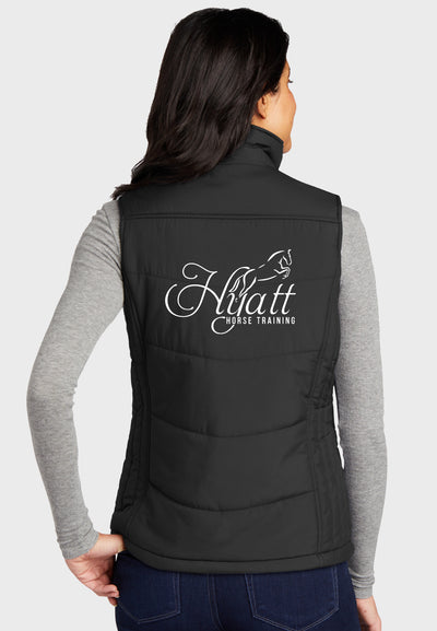 Hyatt Horse Training Port Authority® Puffy Vest - Ladies + Mens Styles