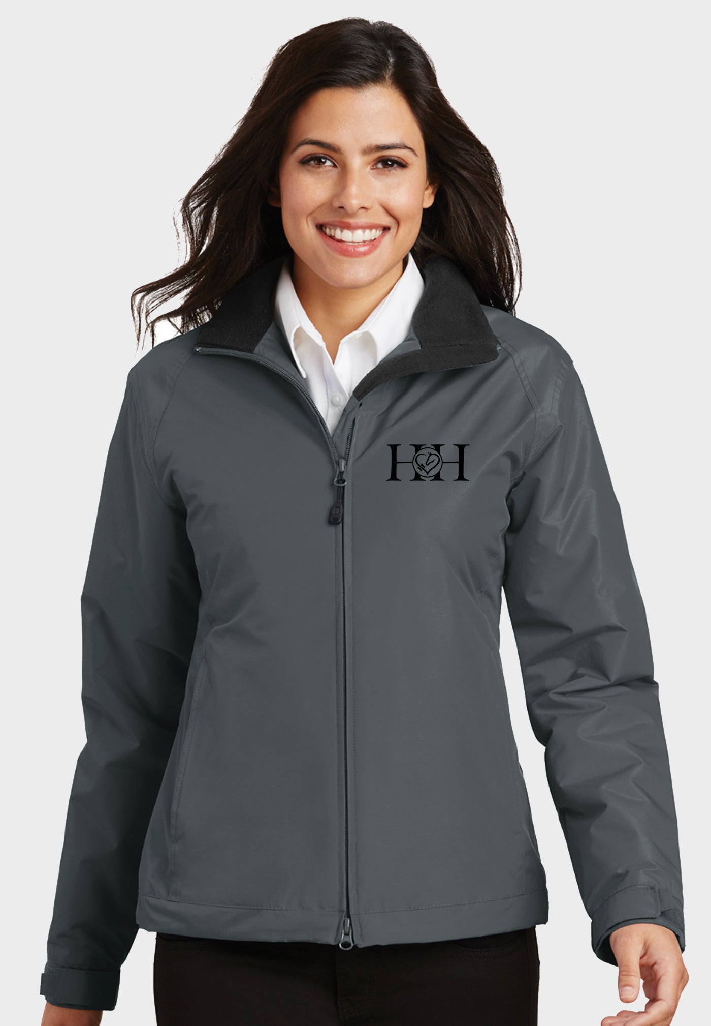 Hart and Horse Ladies Port Authority® Challenger Jackets - Grey