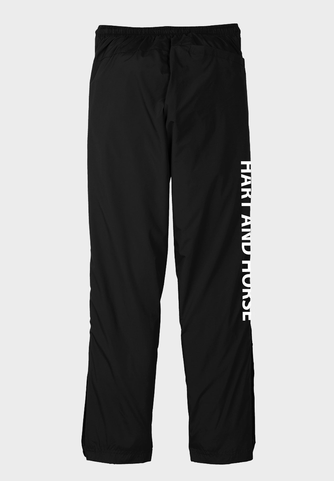 Hart and Horse Sport-Tek® Black Pull-On Wind Pant (Unisex) - Adult + Youth Sizes