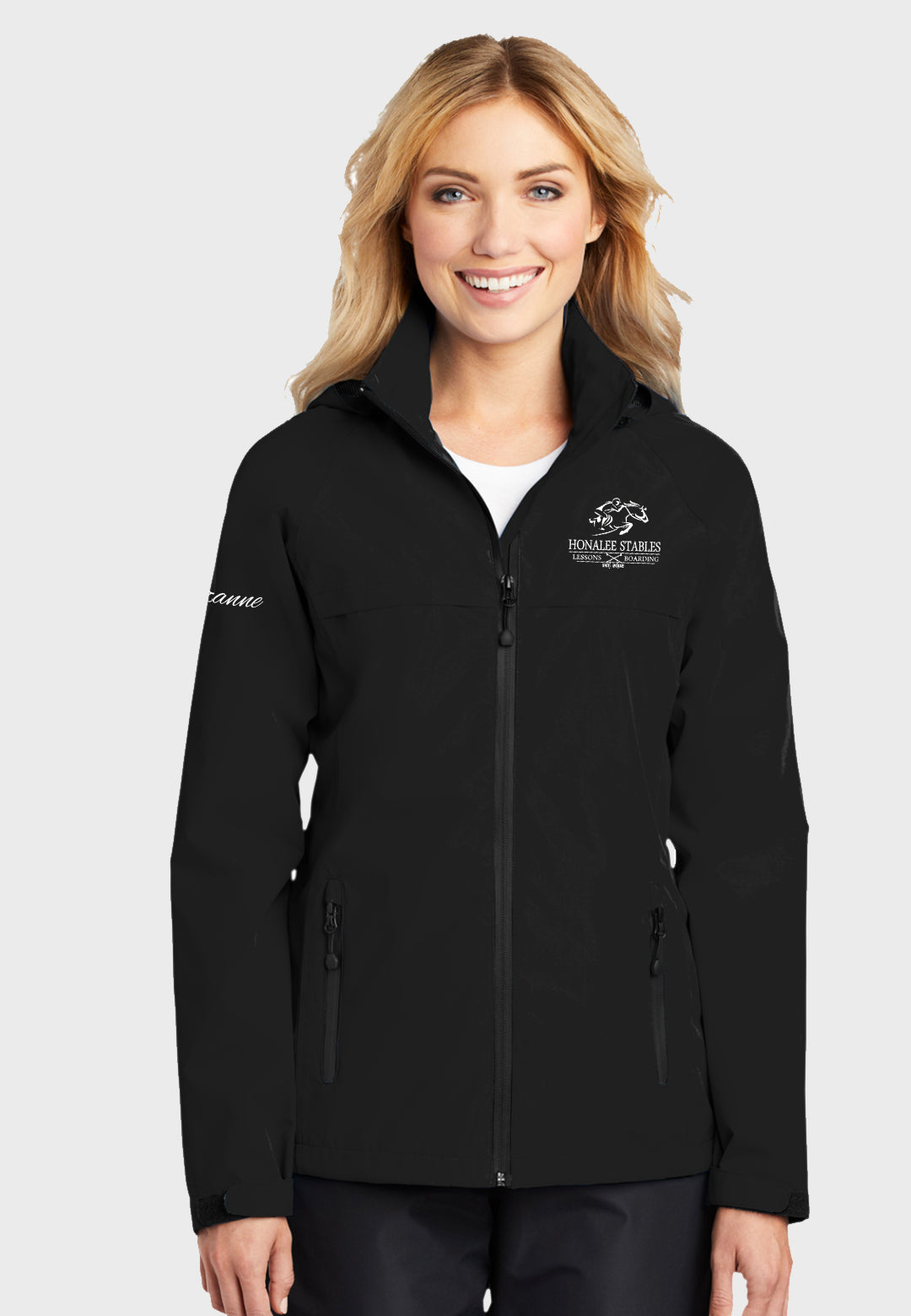 Honalee Stables Ladies Port Authority® Torrent Waterproof Jacket - Black