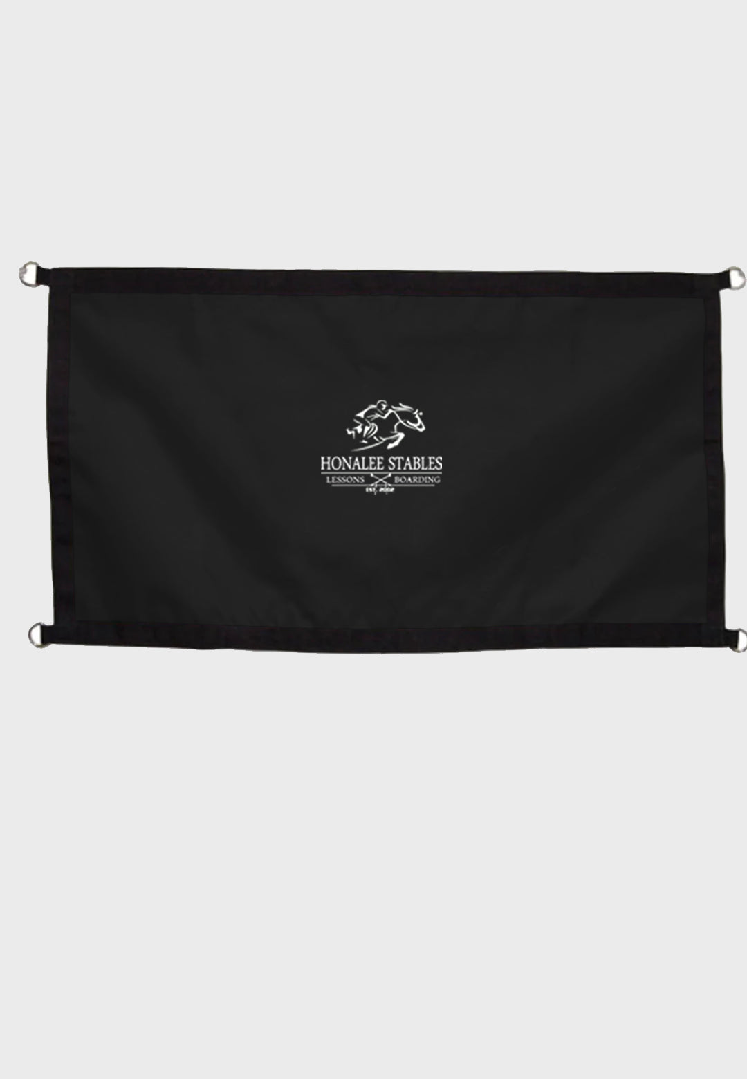 Honalee Stables World Class Equine Stall Guard - Black