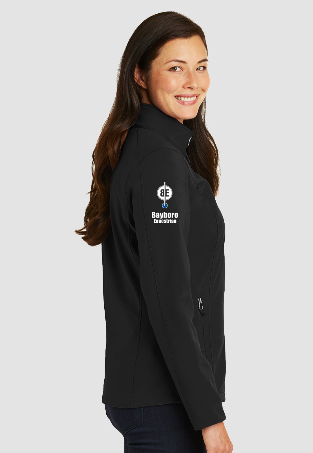 Bayboro Equestrian Port Authority® Ladies Core Soft Shell Jacket - Black