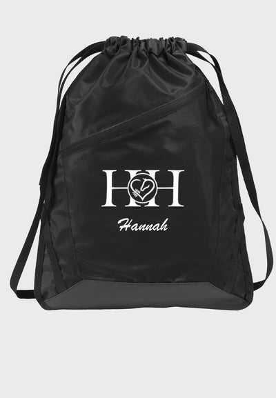 Hart and Horse Port Authority® Zip-It Cinch Pack - Black