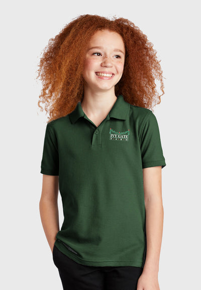 Ivy Gate Farm Port Authority® Youth Classic Pique Polo