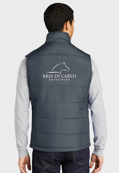 Kris Di Carlo Equestrian Port Authority® Puffy Vest - Grey, Ladies + Mens Styles