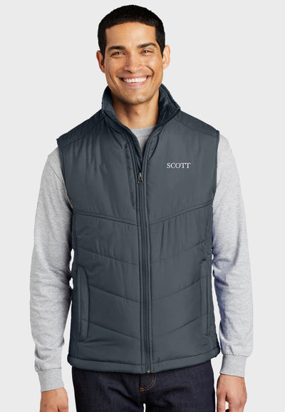 Kris Di Carlo Equestrian Port Authority® Puffy Vest - Grey, Ladies + Mens Styles