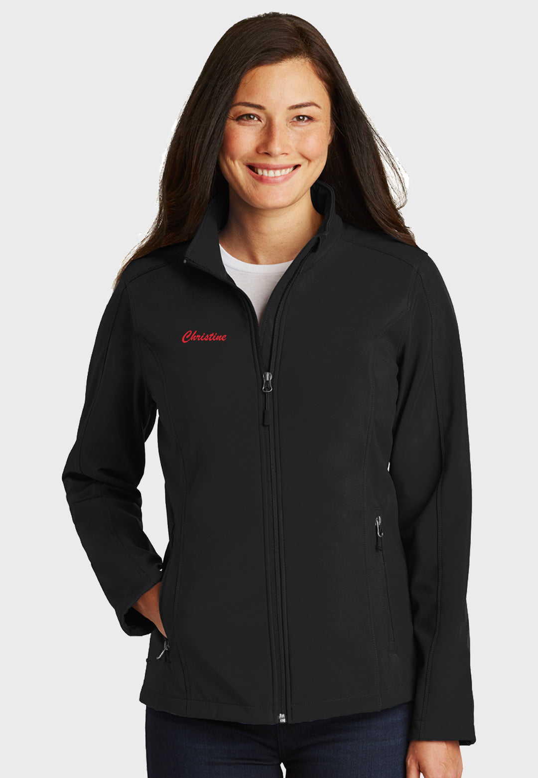 Kane Kountry Farm Port Authority® Ladies Core Soft Shell Jacket - Black