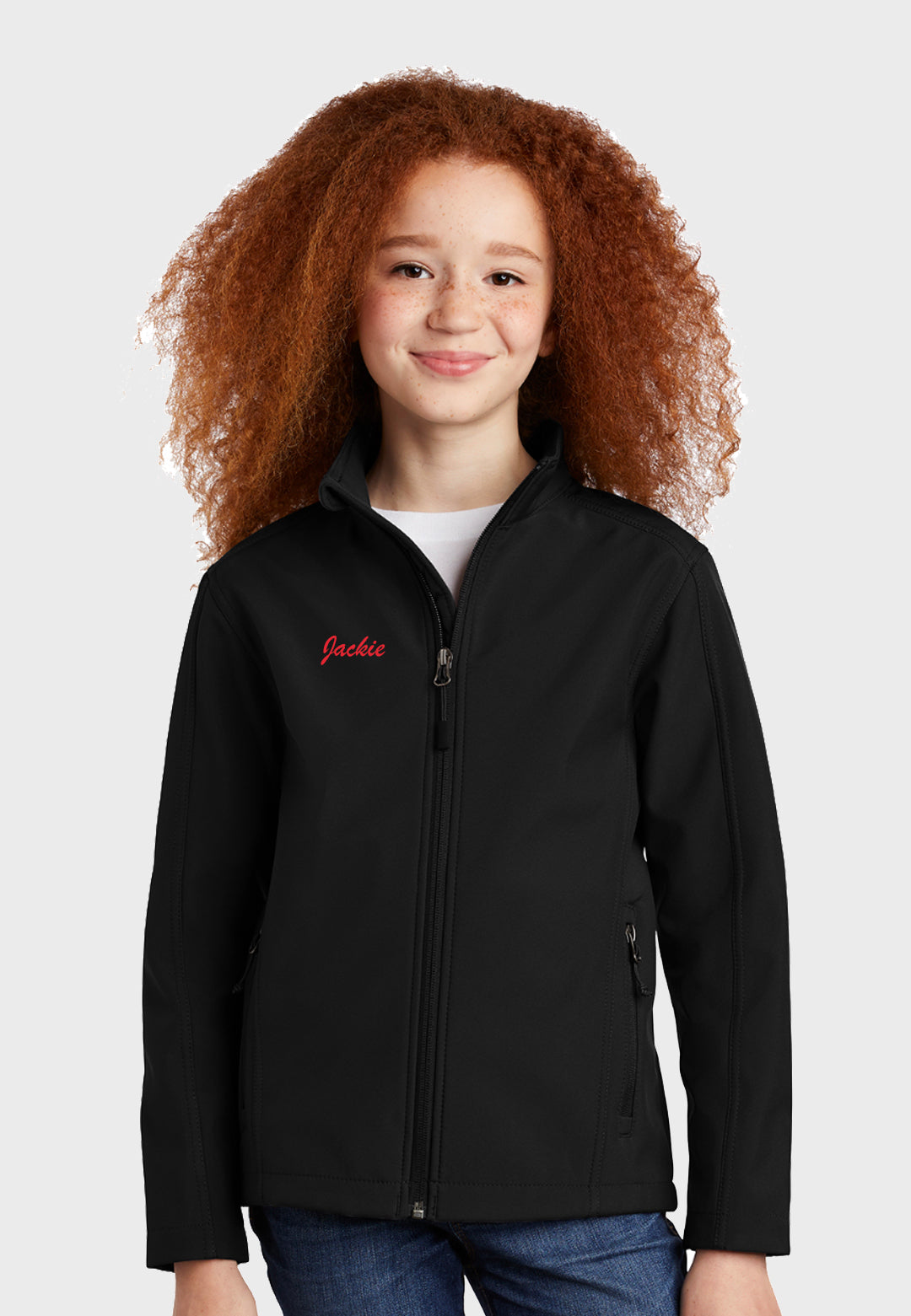 Kane Kountry Farm Port Authority Youth Core Soft Shell Jacket Black