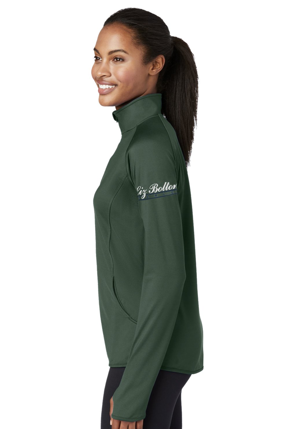 Liz Bolton Stables Sport-Tek® Ladies Sport-Wick® Stretch 1/2-Zip Pullover