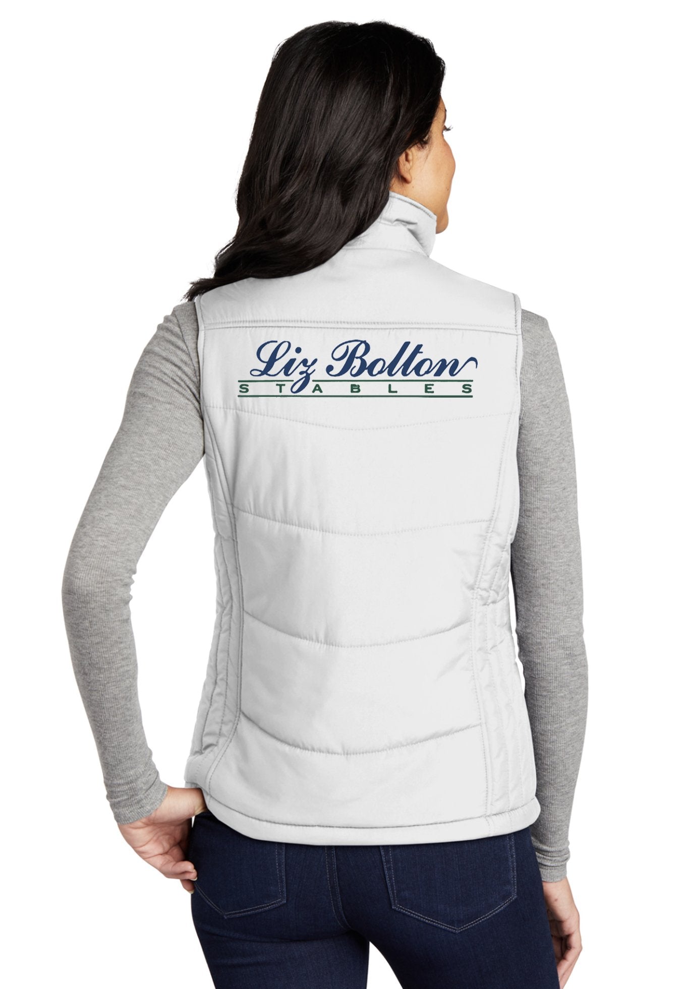 Liz Bolton Stables Port Authority® Ladies Puffy Vest - Color Options