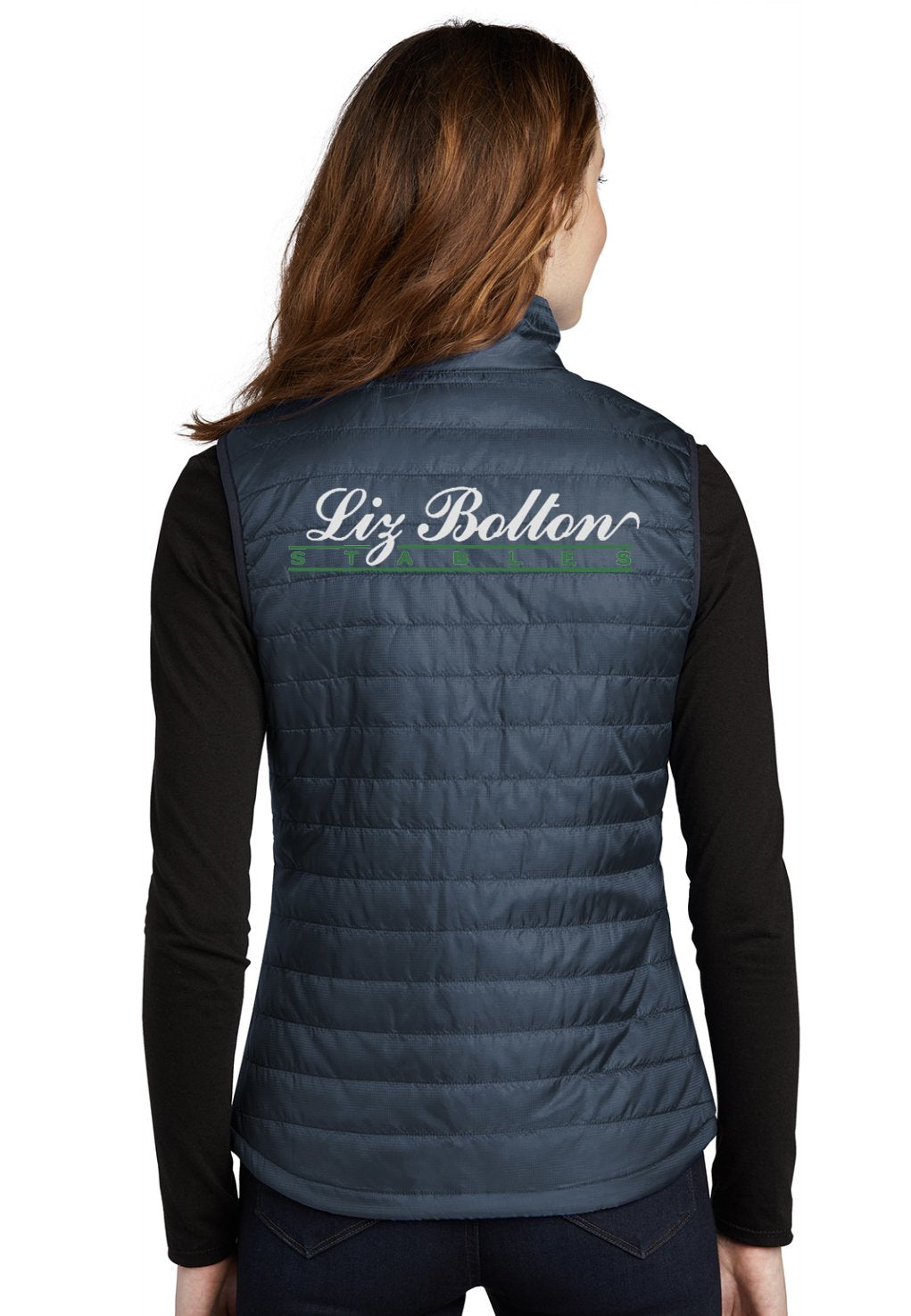 Liz Bolton Stables Port Authority® Ladies + Mens Packable Puffy Vest