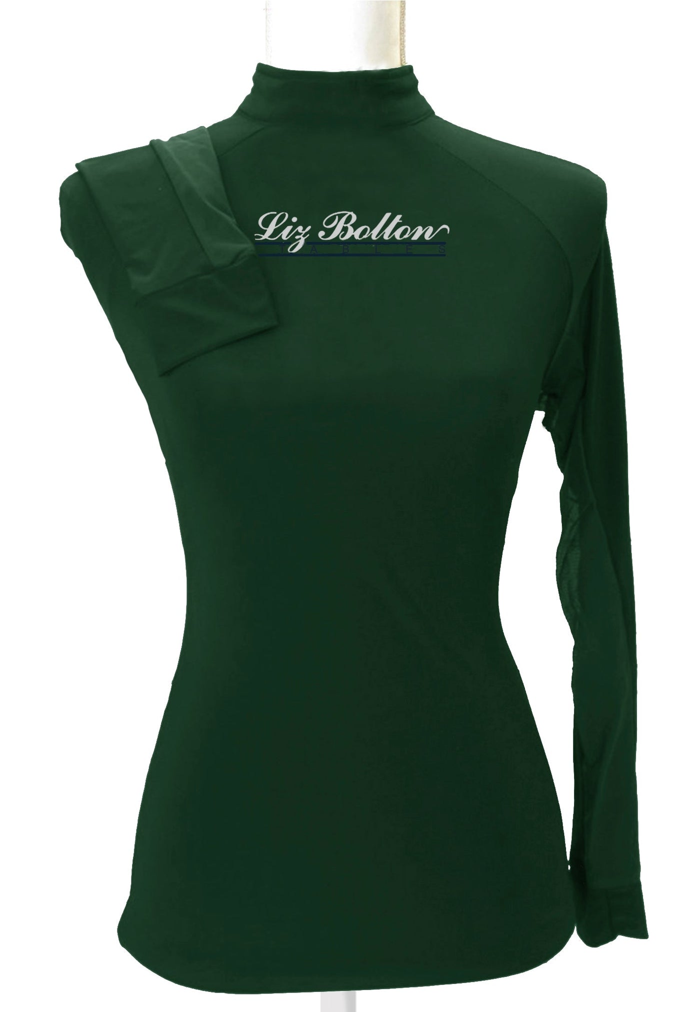 Liz Bolton Stables Custom Sun Shirt - Hunter Green      Adult + Youth Sizes