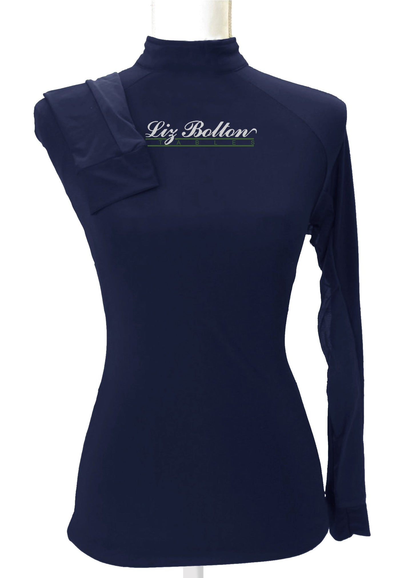 Liz Bolton Stables Custom Sun Shirt - Navy      Adult + Youth Sizes