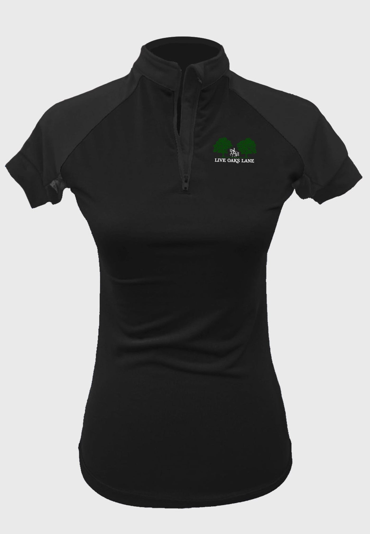Live Oaks Lane Farm Hunter, Black, orWhite Short Sleeve Custom Sun Shirt     Ladies + Youth Sizes
