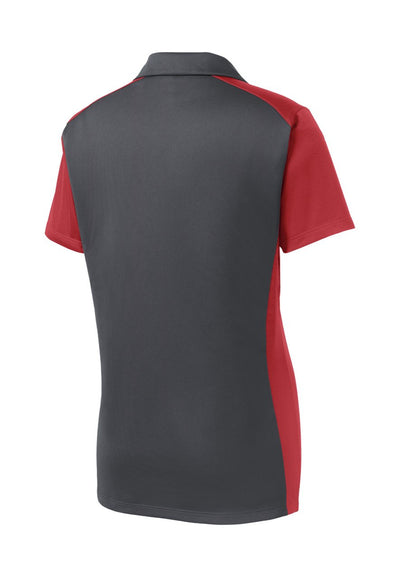 Sport-Tek® Ladies Colorblock Micropique Sport-Wick® Polo