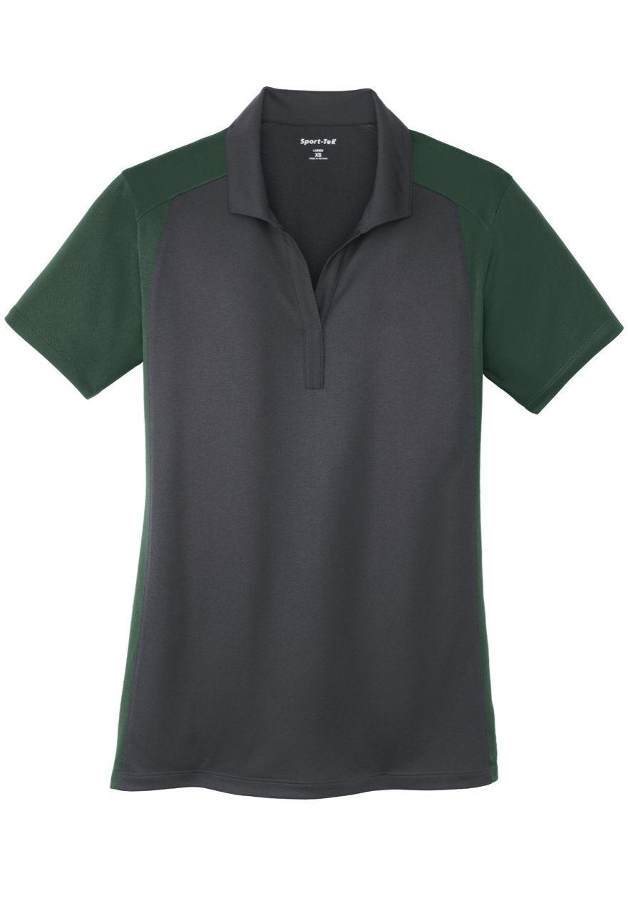 Sport-Tek® Ladies Colorblock Micropique Sport-Wick® Polo