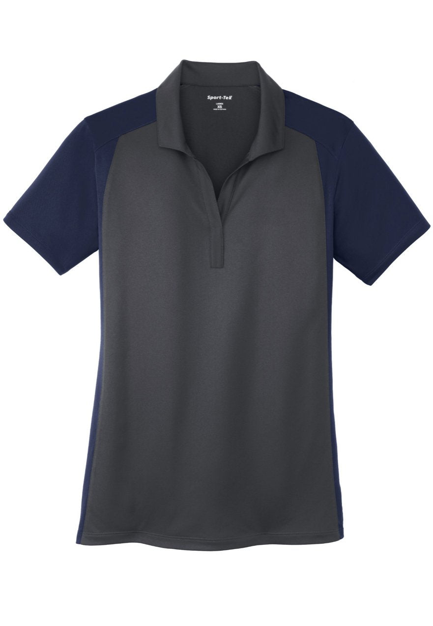 Sport-Tek® Ladies Colorblock Micropique Sport-Wick® Polo