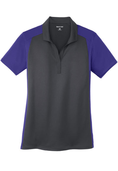 Sport-Tek® Ladies Colorblock Micropique Sport-Wick® Polo