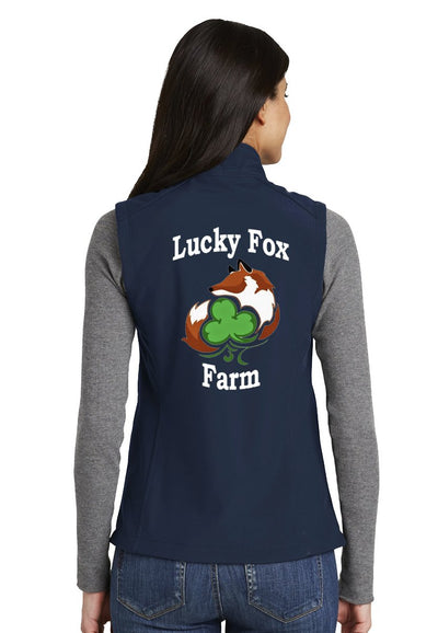 Lucky Fox Farm Port Authority® Womens Core Soft Shell Vest