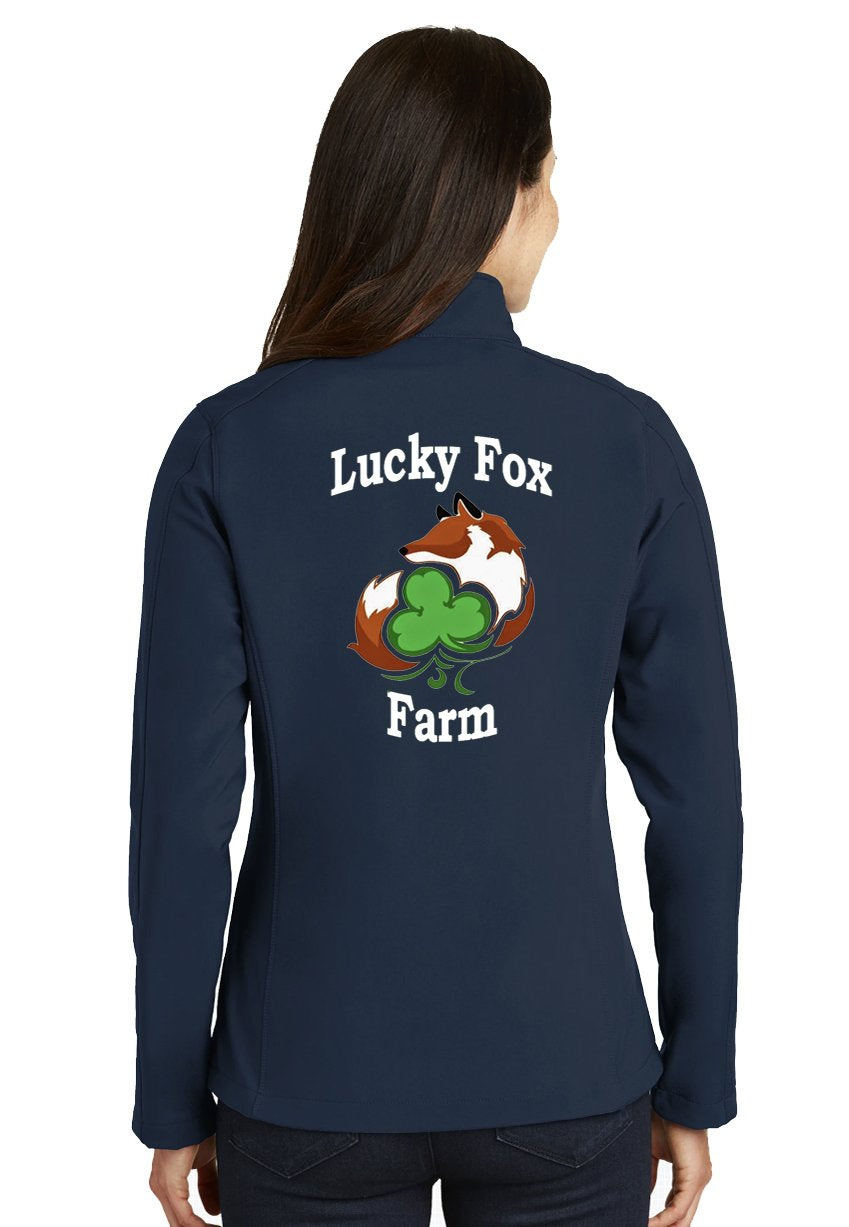 Lucky Fox Farm Port Authority® Ladies Core Soft Shell Jacket