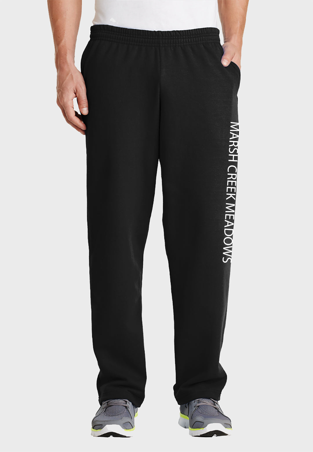 Marsh Creek Meadows Port & Company® Core Black Fleece Sweatpant with Pockets (Unisex)