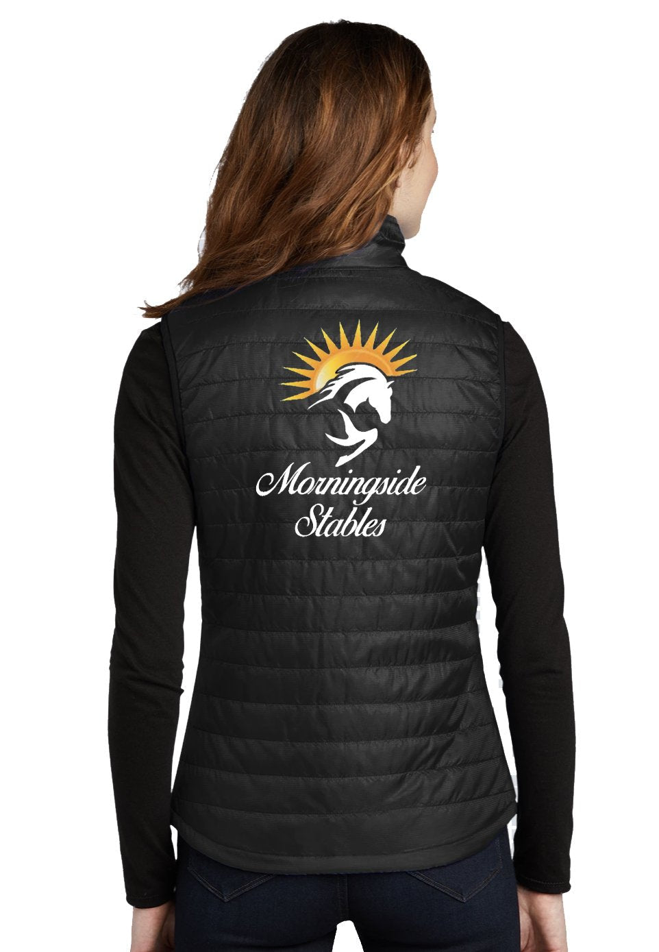 Morningside Stables Port Authority® Ladies Packable Down Vest