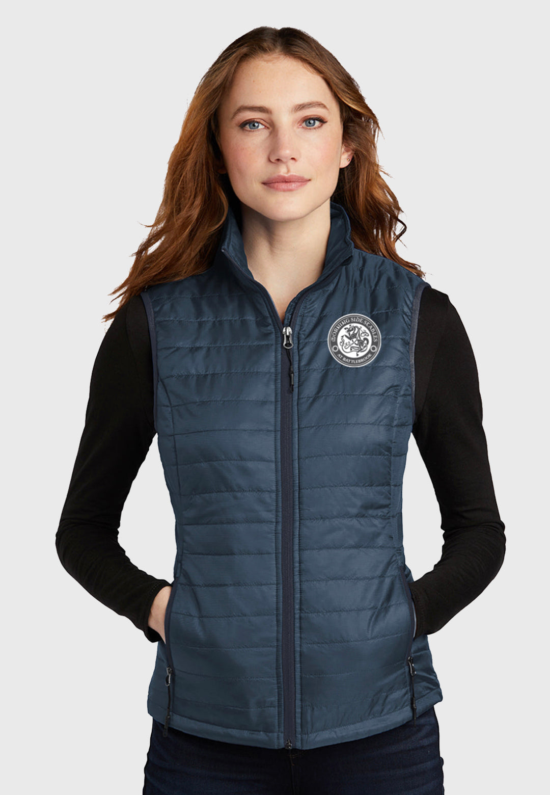 Morning Side Stables Port Authority® Ladies Packable Down Vest