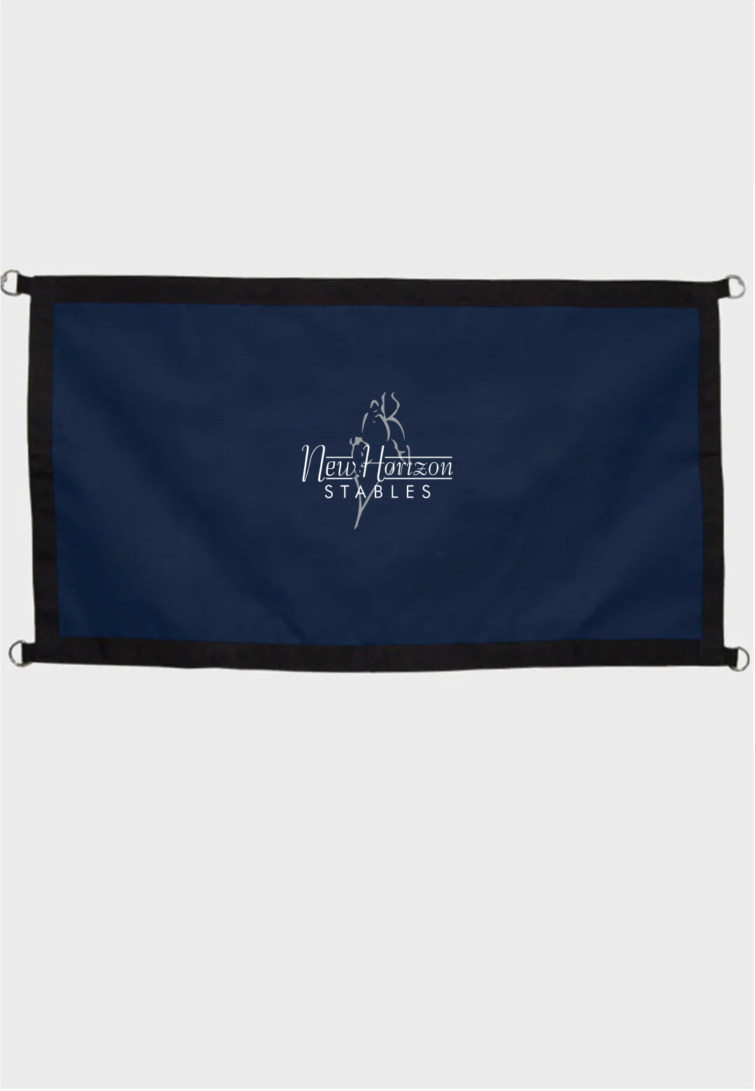 New Horizon Stables World Class Equine Stall Guard - Navy